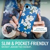 image:imageSmartish iPhone 78  SE Wallet Case  Wallet Slayer Vol 1 Slim  Protective Credit Card Holder  Drop Tested Hidden Credit Card Slot Cover for Apple iPhone 78  SE  Black Tie AffairVery Cherry Blossom