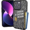 image:imageSmartish iPhone 78  SE Wallet Case  Wallet Slayer Vol 1 Slim  Protective Credit Card Holder  Drop Tested Hidden Credit Card Slot Cover for Apple iPhone 78  SE  Black Tie AffairMore Prints