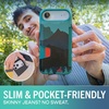 image:imageSmartish iPhone 78  SE Wallet Case  Wallet Slayer Vol 1 Slim  Protective Credit Card Holder  Drop Tested Hidden Credit Card Slot Cover for Apple iPhone 78  SE  Black Tie AffairMoving Mountains