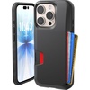 image:imageSmartish iPhone 78  SE Wallet Case  Wallet Slayer Vol 1 Slim  Protective Credit Card Holder  Drop Tested Hidden Credit Card Slot Cover for Apple iPhone 78  SE  Black Tie AffairBlack Tie Affair