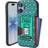 image:imageSmartish iPhone 78  SE Wallet Case  Wallet Slayer Vol 1 Slim  Protective Credit Card Holder  Drop Tested Hidden Credit Card Slot Cover for Apple iPhone 78  SE  Black Tie AffairMore Prints