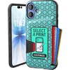 image:imageSmartish iPhone 78  SE Wallet Case  Wallet Slayer Vol 1 Slim  Protective Credit Card Holder  Drop Tested Hidden Credit Card Slot Cover for Apple iPhone 78  SE  Black Tie AffairMore Prints
