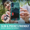 image:imageSmartish iPhone 78  SE Wallet Case  Wallet Slayer Vol 1 Slim  Protective Credit Card Holder  Drop Tested Hidden Credit Card Slot Cover for Apple iPhone 78  SE  Black Tie AffairMoving Mountains
