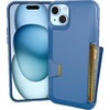 image:imageSmartish iPhone 78  SE Wallet Case  Wallet Slayer Vol 1 Slim  Protective Credit Card Holder  Drop Tested Hidden Credit Card Slot Cover for Apple iPhone 78  SE  Black Tie AffairBlues on The Green