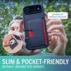 image:imageSmartish iPhone Air Wallet Case  Phone Wristlet  Slim  Protective Phone Case Credit Card Holder  Detachable Wrist Strap Loop for Apple iPhone Air  Black Tie Affair