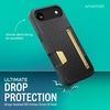 image:imageSmartish iPhone Air Wallet Case  Screen Protector  Slim  Protective Phone Case Credit Card Holder  2Pack Tempered Glass Screen Protectors for Apple iPhone Air  Black Tie Affair