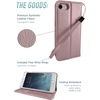 image:imageSmartish iPhone SE Wallet Case  Keeper of The Things  Folio Wallet Synthetic Leather Portfolio Flip Credit Card Cover with Kickstand for iPhone 78SE  Black Tie AffairRose All Day