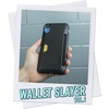image:imageSmartish iPhone XR Wallet Case  Wallet Slayer Vol 1 Slim  Protective Credit Card Holder for Apple iPhone 10R Silk  Black Tie Affair