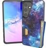 image:imageSmartish Galaxy S24 Ultra Wallet Case  Wallet Slayer Vol 1 Slim  Protective Credit Card Holder  Drop Tested Hidden Card Slot Cover Compatible with Samsung Galaxy S24 Ultra  Black Tie AffairSpaced Out