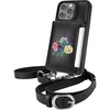 image:imageSmartish iPhone 13 Pro Crossbody Wallet Case for Women  Dancing Queen PurseClutch with Detachable Strap amp Wristlet Protective Cover with Credit Card Holder  Stiletto BlackGoldFlavor of the Month