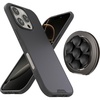 image:imageSmartish iPhone 16 Pro MagSafe Case  Magnetic Suction Mount  Phone GripFinger Loop  Kickstand Bundle  Gripmunk  WallFlower  3 in 1 Reversible Magnetic Phone Grip  Black Tie Affair
