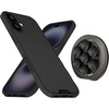 image:imageSmartish iPhone 17 MagSafe Case  Magnetic Suction Mount Bundle  Gripmunk  WallFlower  Suction Stick On Phone Mount  Finger Grip Loop for iPhone  Extra Strength Magnets