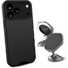 image:imageSmartish iPhone 17 Pro Max MagSafe Case  Magnetic Car Mount Bundle  Gripmunk  Mountaineer Car Mount Stick on Adhesive Phone Holder  Extra Strength Magnet Black Tie Affair