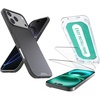 image:imageSmartish iPhone 17 Pro Max MagSafe Case  Screen Protector Bundle  Gripmunk  Tuff Sheet 2Pack Tempered Glass Screen Covers  Extra Strength 9H Glass for Apple iPhone 17 Pro Max