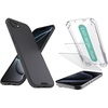 image:imageSmartish iPhone 17e16 MagSafe Case  2Pack Tempered Glass Screen Protector Bundle  Gripmunk  Tuff Sheet  Protective Magnetic Case with Screen Protection for Apple iPhone 17e16  Black Tie Affair