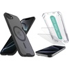 image:imageSmartish iPhone 17e16e MagSafe Case  2Pack Tempered Glass Screen Protector Bundle  Gripmunk  Tuff Sheet  Protective Magnetic Case with Screen Protection for Apple iPhone 17e16  Clear