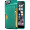image:imageSmartish iPhone 66s Wallet Case  Wallet Slayer Vol 2 Slim Protective Credit Card Holder for Apple iPhone 6s6 Silk  Gunmetal GrayPacific Green