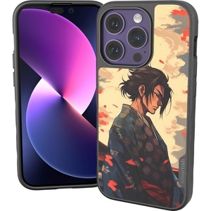 image:imageSmartish  Blazing Samurai  iPhone 15 Pro Slim Case  Gripmunk Lightweight  Protective Thin Cover  Fits iPhone 15 Pro