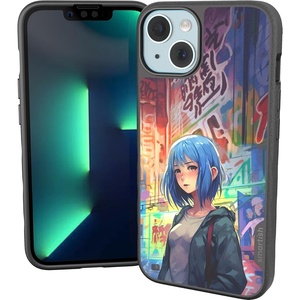 image:imageSmartish  Sakura Express  iPhone 14 Slim Case  Gripmunk Lightweight  Protective Thin Cover  Fits iPhone 14Manic Pixie Dream Girl