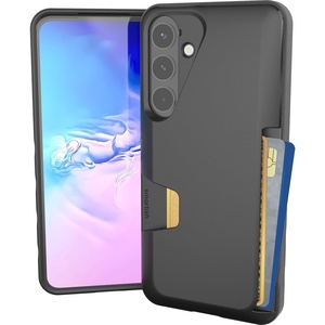 image:imageSmartish Galaxy S24 Ultra Wallet Case  Wallet Slayer Vol 1 Slim  Protective Credit Card Holder  Drop Tested Hidden Card Slot Cover Compatible with Samsung Galaxy S24 Ultra  Black Tie AffairBlack Tie Affair