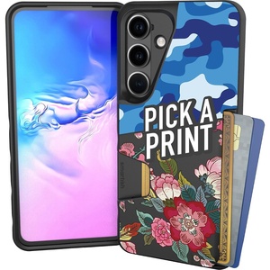 image:imageSmartish Galaxy S24 Ultra Wallet Case  Wallet Slayer Vol 1 Slim  Protective Credit Card Holder  Drop Tested Hidden Card Slot Cover Compatible with Samsung Galaxy S24 Ultra  Black Tie AffairSecret Menu