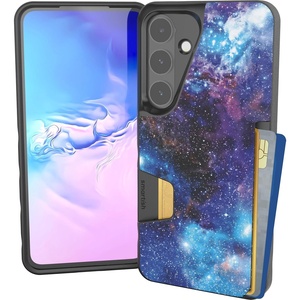 image:imageSmartish Galaxy S24 Ultra Wallet Case  Wallet Slayer Vol 1 Slim  Protective Credit Card Holder  Drop Tested Hidden Card Slot Cover Compatible with Samsung Galaxy S24 Ultra  Black Tie AffairSpaced Out