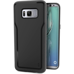 image:imageSmartish Galaxy S8 Grip Case  Gripmunk Lightweight Protective Slim Samsung Cover Silk  Black Onyx