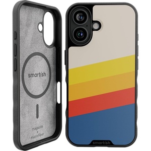 image:imageSmartish iPhone 11 Pro Max Slim Case  Gripmunk Lightweight  Protective Thin Cover Silk  Black Tie AffairStriped Up MagSafe