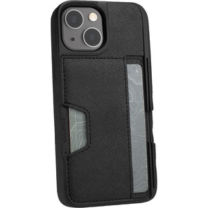image:imageSmartish iPhone 13 Mini Wallet Case  Wallet Slayer Vol 2 Slim  Protective Credit Card Holder with Kickstand  Black Tie Affair