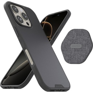 image:imageSmartish iPhone 16 Pro MagSafe Case  MagSafe Mountaineer Wall Mount Bundle  GripmunkMountaineer  Magnetic SlimThin Grip Case amp Adhesive Stickon MagSafe Wall Mount  Black Tie Affair