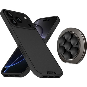 image:imageSmartish iPhone 17 Pro MagSafe Case  Magnetic Suction Mount Bundle  Gripmunk  WallFlower  Suction Stick On Phone Mount  Finger Grip Loop for iPhone  Extra Strength Magnets