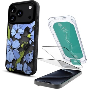 image:imageSmartish iPhone 17 Pro MagSafe Case  Screen Protector Bundle  Gripmunk  Tuff Sheet 2Pack Tempered Glass Screen Covers  Extra Strength 9H Glass for Apple iPhone 17 Pro