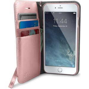 image:imageSmartish iPhone SE Wallet Case  Keeper of The Things  Folio Wallet Synthetic Leather Portfolio Flip Credit Card Cover with Kickstand for iPhone 78SE Silk  Black Tie AffairRose All Day