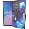 image:imageSmartish Galaxy S23 Ultra Wallet Case  Wallet Slayer Vol 1 Slim  Protective Grip Credit Card Holder  Drop Tested Hidden Card Slot Cover for Samsung Galaxy S23 Ultra  Graspin AspenSpaced Out