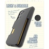 image:imageSmartish Galaxy S23 Ultra Wallet Case  Wallet Slayer Vol 1 Slim  Protective Grip Credit Card Holder  Drop Tested Hidden Card Slot Cover for Samsung Galaxy S23 Ultra  Graspin AspenBlack Tie Affair