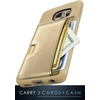 image:imageSmartish Galaxy S6 Wallet Case  Q Card Case for Samsung Galaxy S6  Ultra Slim Protective Kickstand Credit Card Carrying Case CM4  Platinum GoldPlatinum Gold