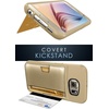 image:imageSmartish Galaxy S6 Wallet Case  Q Card Case for Samsung Galaxy S6  Ultra Slim Protective Kickstand Credit Card Carrying Case CM4  Platinum GoldPlatinum Gold