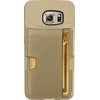 image:imageSmartish Galaxy S6 Wallet Case  Q Card Case for Samsung Galaxy S6  Ultra Slim Protective Kickstand Credit Card Carrying Case CM4  Platinum GoldPlatinum Gold