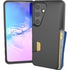 image:imageSmartish Galaxy S24 Wallet Case with Crossbody Lanyard Strap  Wallet Slayer Vol 1  Slim  Protective Credit Card Holder with Universal Detachable Shoulder Neck Strap  Black Tie AffairBlack Tie Affair