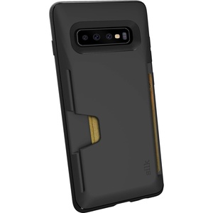 image:imageSmartish Galaxy S10 Plus Wallet Case  Wallet Slayer Vol 1 Protective Grip Credit Card Holder Cover for Samsung Silk  Black Tie Affair