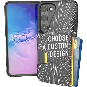 image:imageSmartish Galaxy S23 Ultra Wallet Case  Wallet Slayer Vol 1 Slim  Protective Grip Credit Card Holder  Drop Tested Hidden Card Slot Cover for Samsung Galaxy S23 Ultra  Graspin AspenSecret Menu