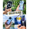 image:imageSmartish  Blue Blooms  iPhone 14 Pro Max Wallet Case  Wallet Slayer Vol 1 Slim  Protective Credit Card Holder  Fits iPhone 14 Pro Max