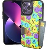 image:imageSmartish  iPhone 14 Wallet Case  Sticker Shock  Wallet Slayer Vol 1 Slim  Protective Y2K Credit Card Holder  Fits iPhone 14Dont Worry  Be Melty