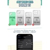 image:imageSmartish  iPhone 14 Wallet Case  Sticker Shock  Wallet Slayer Vol 1 Slim  Protective Y2K Credit Card Holder  Fits iPhone 14Funny Leaves
