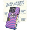 image:imageSmartish  iPhone 14 Wallet Case  Sticker Shock  Wallet Slayer Vol 1 Slim  Protective Y2K Credit Card Holder  Fits iPhone 14Main Character Energy
