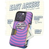 image:imageSmartish  iPhone 14 Wallet Case  Sticker Shock  Wallet Slayer Vol 1 Slim  Protective Y2K Credit Card Holder  Fits iPhone 14Main Character Energy