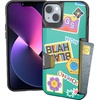 image:imageSmartish  iPhone 14 Wallet Case  Sticker Shock  Wallet Slayer Vol 1 Slim  Protective Y2K Credit Card Holder  Fits iPhone 14Sticker Shock