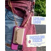 image:imageSmartish Stickon Crossbody Wallet  Dancing Queen Side Piece PurseClutch with Detachable Strap amp Card Holder  Fit for iPhone amp Android Phones  Stiletto BlackGoldRos All Day