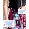 image:imageSmartish Stickon Crossbody Wallet  Dancing Queen Side Piece PurseClutch with Detachable Strap amp Card Holder  Universal Fit for iPhone amp Android Phones  Stiletto BlackSilverStiletto BlackGold