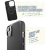 image:imageSmartish iPhone 14 Plus Slim Case  Gripmunk Compatible with MagSafe Lightweight  Protective Thin Grip Cover with Microfiber Lining  Black Tie Affair